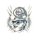 sunshine sisters tattoo design idea