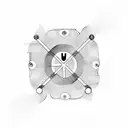 minimal fish pedaling bicycle geometric tattoo design idea