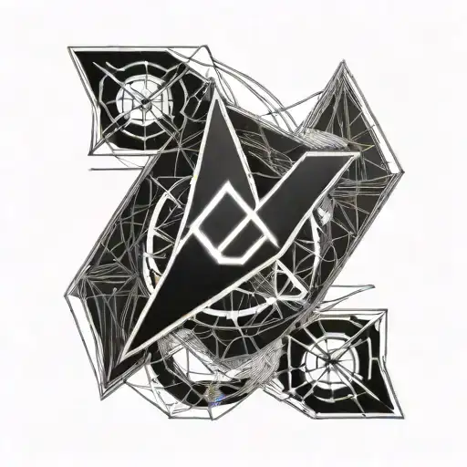 Omega symbol, equation of life from Justice League tattoo design idea