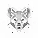 ursa major stars tattoo design idea