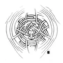 ankh with a dragon in the shape of infinity that wraps around the forearm tattoo design idea