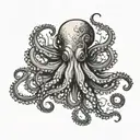 octopus tattoo design idea
