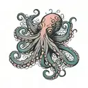 octopus tattoo design idea