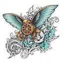 diligence tattoo design idea