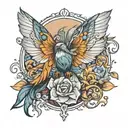 diligence tattoo design idea