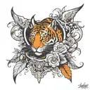 diligence tattoo design idea