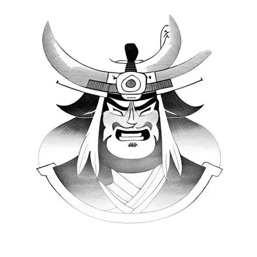 samurai Jack tattoo design idea