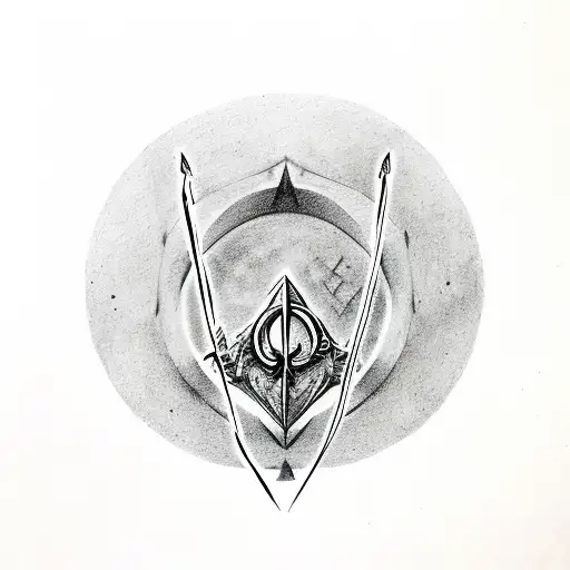 Harry Potter Deathly Hallows, 3 Brothers, Always  tattoo design idea