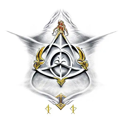 Harry Potter Deathly Hallows, 3 Brothers, Always  tattoo design idea