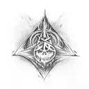 "Deathly Hallows", full sleeve, Hogwarts, "tale of the three brothers" tattoo design idea