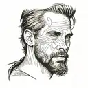 PAUL WALKER tattoo design idea