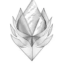 burning paper plane  tattoo design idea