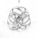 Infinity Symbol tattoo design idea