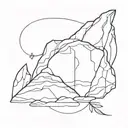 stone challenges fearless  tattoo design idea