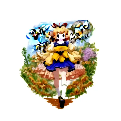 Honey Bee tattoo design idea