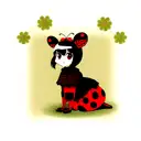 Ladybug tattoo design idea