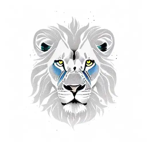 traveller, lion, mountains, speaker, adventure, runner, leader tattoo design idea