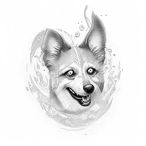 cheery with "Ben" name and 7.10 date tattoo design idea