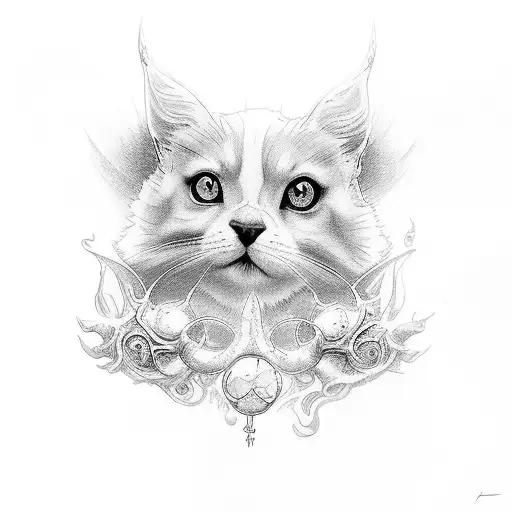 chery with "Ben" name and 7.10 date tattoo design idea