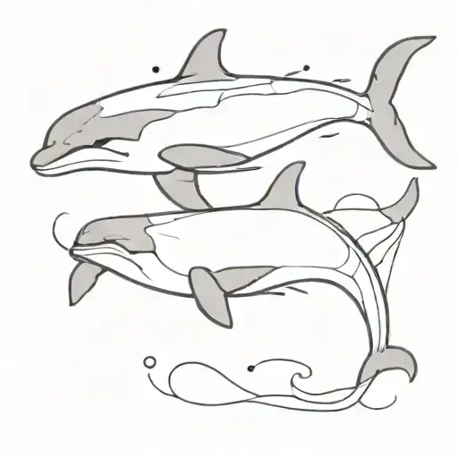 orca tattoo design idea