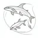 orca tattoo design idea