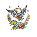 turkey tattoo design idea