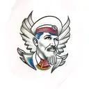 turkey tattoo design idea