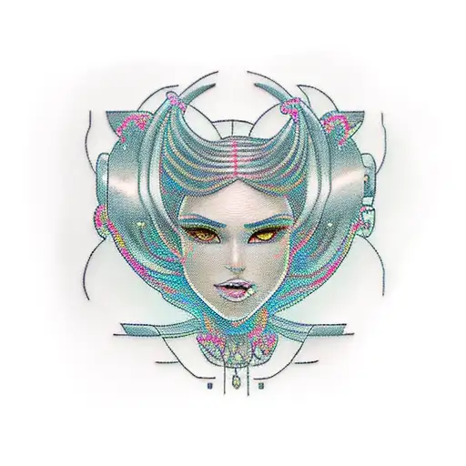 transgender girl minecraft genius tattoo design idea