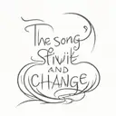 the song long live and change by Taylor swift  tattoo design idea