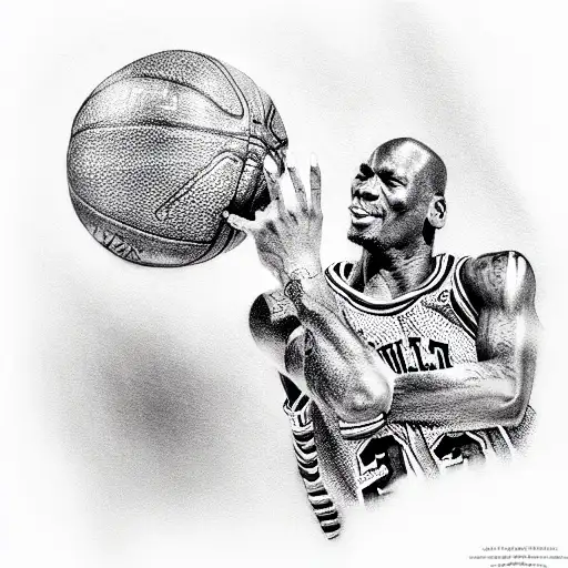 Michael jordan tattoo design idea