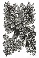 Polish Eagle tattoo design idea