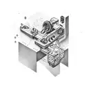 steel worker tattoo design idea