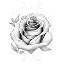 rosas con tunas tattoo design idea