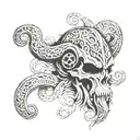 dark mark, viking style  tattoo design idea