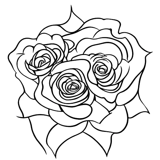 rose that says on the stem "perfectly imperfect" tattoo design idea