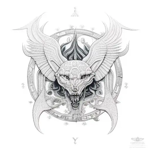 Hecate tattoo design idea