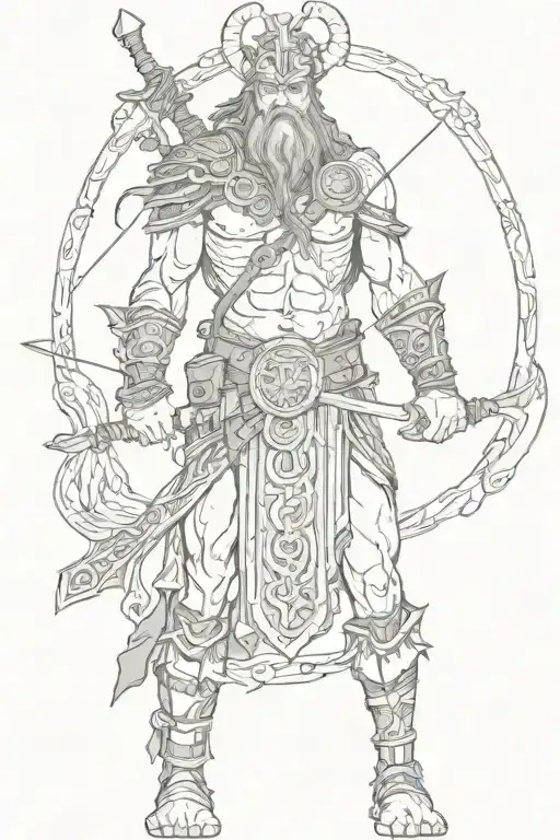 Ragnarok tattoo design idea
