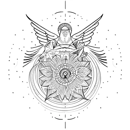 seraphim  tattoo design idea