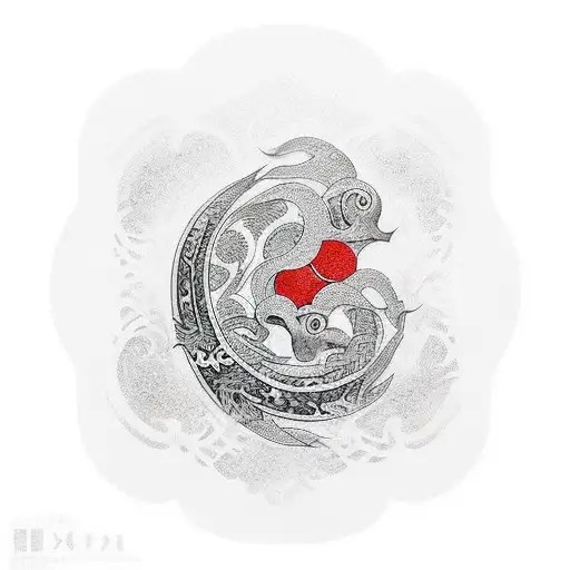 number 7 tattoo design idea