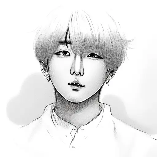 Jeon Jungkook from BTS tattoo design idea