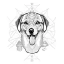 Polish hunting dog  tattoo design idea