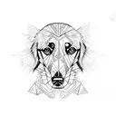 Polish hunting dog  tattoo design idea