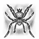 Spider tattoo design idea
