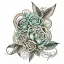 delayed tattoo design idea