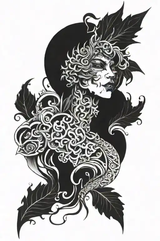 alter ego tattoo design idea