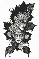 alter ego tattoo design idea