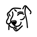 crying dog tattoo design idea