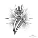 Eager Valiant Blessed tattoo design idea