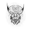 Eager Valiant Blessed tattoo design idea