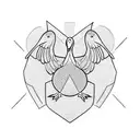 duck tattoo design idea